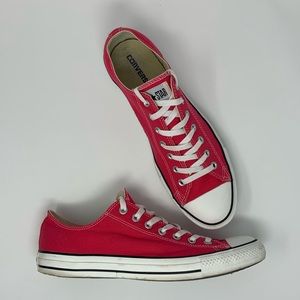 Converse Chuck Taylor All Star Pink White 12 14